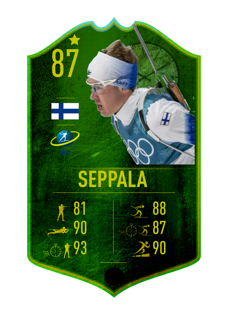 Tero Seppala - Should be Watched card for 2022-2023 - Biathlon Cards